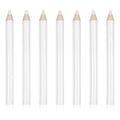 7PCS Fabric Pencils for Sewing, White Fabric Marking Pencils Sewing Marker Tailors Chalk for Fabrics Wipe Quilting Fabrics Pencil for Dressmakers Sewings DIY Crafts (8.5 cm)