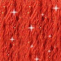 DMC CORPORATION DMC 6-Strand Etoile Floss 8.7yd-Bright Red Embroidery Accessory, 617-C666 - color: 617-c666