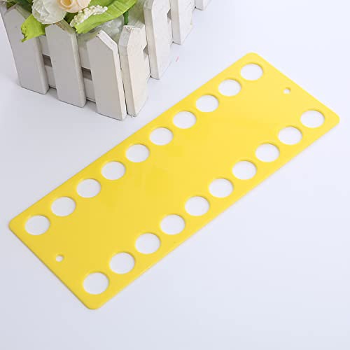12Pcs Embroidery Floss Organizer,Cross Stitch Thread Holder Storage Tool,6Color Plastic Floss Bobbin, Plastic Sewing Thread Winding Plate Board Card (Multicolor)