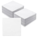 100 Pack 5-inch Cotton Fabric Squares, 5″ Precut Cotton Fabric Squares, Solids White Charm Pack, White - color: White, size: 5″