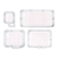 Sew Tech 4pcs Magnetic Hoops for Brother, 1x2.5 4x4 5x7 5x12in Round Set - color: 4in1-AM