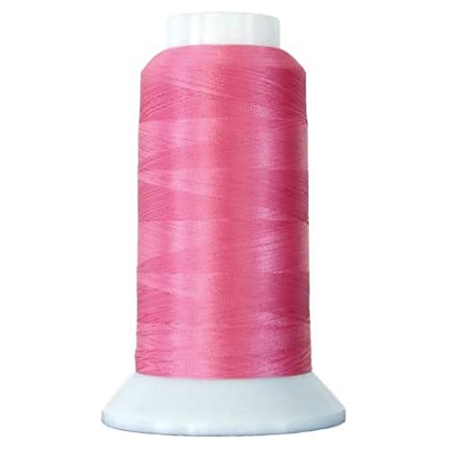 Superior Threads Bottom Line 2-Ply 60-Weight Polyester Embroidery Quilting Sewing Thread - 3,000 Yard Cone (#604 Dark Pink) - color: Dark Pink, size: 3000 yd
