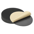 PATIKIL 5.1 Inch Diameter Lamp Base Felt 10Pack 2mm Thick Foam Adhesive Non-Slip EVA Protection Pad Mat for Lamp Furniture DIY Craft, Black - size: 5.1 Inch