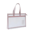 A3 Sewing Project Bags, Mesh Zipper Pouch Bag for Quilting (Pink) - color: Pink, size: A3