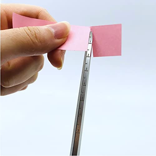CANARY Craft Scissors Long Blade with Ruler on the Blade 8.2" [Extra Non-Stick] All Purpose Scissors with Measurement, Japanese Stainless Steel, Made in JAPAN, Black - size: Long w/ Measurement (Extra Non-Stick)