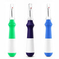 Lhedon Seam Ripper 3 PCS Ergonomic Grip Sewing Thread Remover Tool - color: Blue/Green