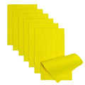 Jtnohx Soft Felt Sheets Color Felt Fabric for Sewing Yellow 7Pcs 8"x12" 1mm - color: Yellow