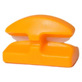 THREAD CUTTERZ Patented Ceramic Flat Mountable Quick Thread, Yarn & Embroidery Floss Cutter - Orange - color: Orange