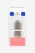DMC 1765-1/5 Embroidery Hand Needles, 12-Pack, Size 1/5, Silver
