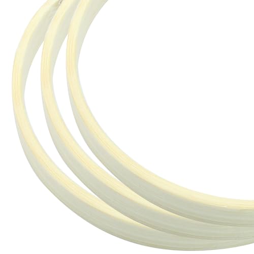 Hitefu 6 Inch Bamboo Floral Hoop Rings, 6 Packs(15cm) - style: 6 In (15 cm)