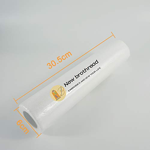 New brothread No Show Mesh Embroidery Stabilizer 12" x 10 Yd Roll - size: 12" x 10yd roll