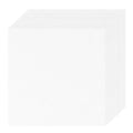 20 PCS Cotton Embroidery Fabric 8 x 8 Inch White - color: White, size: 8 x 8 Inch