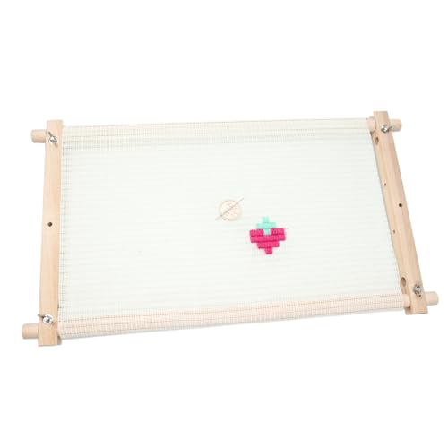 Lampstop Needlepoint Embroidery Tapestry Scroll Frame, Beech Wood Frames for Cross Stitch Quilting Hoop Stand Stitching Frame for Sewing (33"x12") - style: 33"x12"