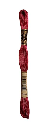 DMC 6-Strand Embroidery Cotton 8.7yd Bundle - Cyclamen Pink Color Family - 3 Skeins of Thread