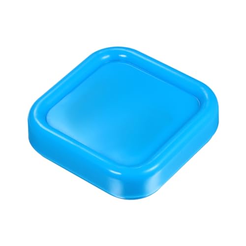 HARFINGTON Magnetic Pin Cushion Square Sewing Pin Holder Light Blue - color: Light Blue