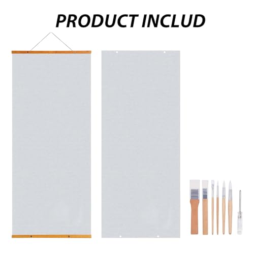 Magic Canvas Paint with Water,Includes 2 Interchangeable Canvas Restore to Original State After Drying, Reusable,No Need to Worry About Paint Splattering During the Painting Process.(19.68 * 27.55in) - size: 19.68*27.55in