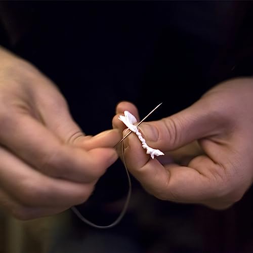 25pcs Large Eye Sewing Needles, 5 Sizes Tapestry Needle Embroidery Needles Yarn Needles Quilting Needles with Wooden Needle Case Stainless Steel Wool Self Threading Needle for Hand Sewing DIY
