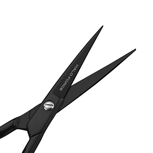 HALO FORGE Small Sharp Embroidery Scissors Stainless Steel 3.5" Black - style: 3.5" small embroidery scissors