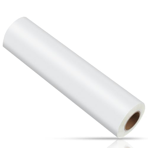 LIQWEI 1 Roll 12" x 50 yd Clear Wash Away Water Soluble Embroidery