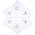Selected Hanky Women's Cotton Handkerchiefs, Ladies Hankies, Asst. Box Pack - color: Gift Wrap