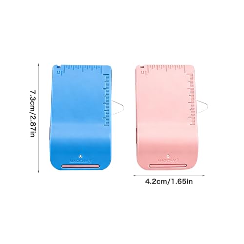 Magnetic Seam Guide for Sewing Machine – Sewing Machine Attachment for Precise Positioning and Edge Retaining (Blue) - color: Blue
