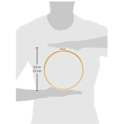 Darice Wood Embroidery Hoops, 8-Inch