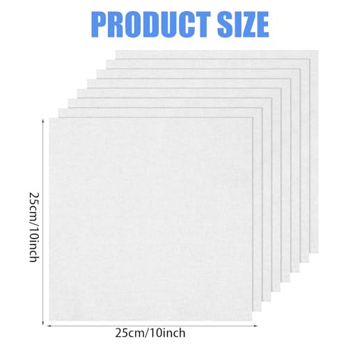 100 Pieces 10 x 10 Inches Cotton Fabric Squares Precut Quilting Fabric Bundles Solid Color Layer Quilt Material Embroidery Fabrics Cloth for DIY Craft Lover Sewing Embroidery Garment Patchwork Project