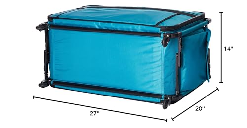 Tutto Machine On Wheels - color: Turquoise, size: 28-Inch