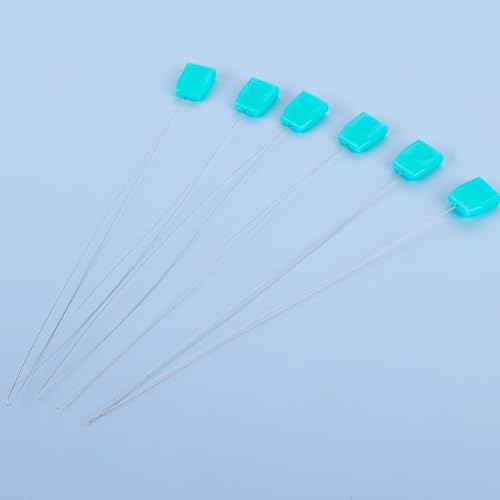 10 PCS Long Needle Threader Pulling Hook Tool 7.87 Inch Needle Threaders for Embroidery Floss Stitching Craft Tool Bead Tools for Punch Needles Hair Extensions Cross Stitchs DIY Sewing Craft Works