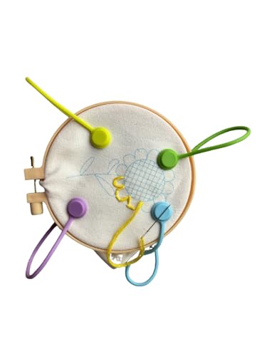 4 pcs Magnetic Needle Minders Silicone Magnetic Fabric Clips, Macron Color Magnetic Needle Keeper for Cross Stitch Embroidery Needlework Accessories