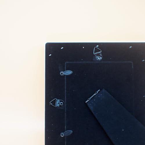 3x4 Gold Picture Frame, Real Glass, MDF, Black Backing, Wall/Tabletop - color: Gold, size: 3x4
