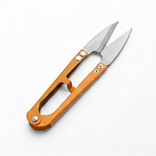Thread Snips 4 Pack, High-Carbon Steel Sewing and Craft Scissors for Quilting, Knitting, DIY, Jewelry Making, Bonsai Pruning