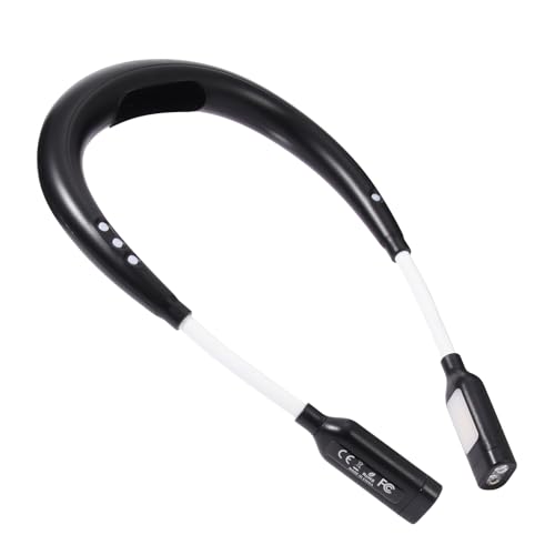 Neck Reading Light, Rechargeable Book Light, 3 Color Modes - style: Heating