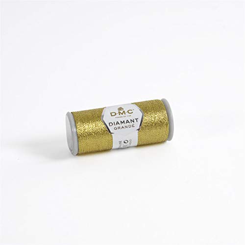 DMC Diamant Grande Metallic Thread 21.8yd - Dark Gold