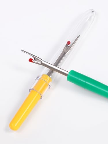 12pcs Convenient Handhold Sewing Seam Ripper/Collapsible Stainless Steel Thread Remover/Crafting Removing Threads Tool