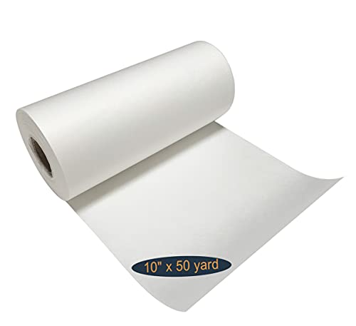 HimaPro Tear Away Embroidery Stabilizer Backing 1.8 Ounce Medium Weight(10" x 50 Yard Roll) - color: 10" X 50 Yard Roll