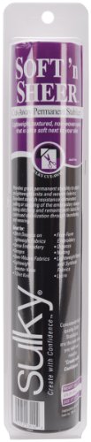 Sulky Soft & Sheer Cut-Away Permanent Stabilizer Roll, 12"X11yd