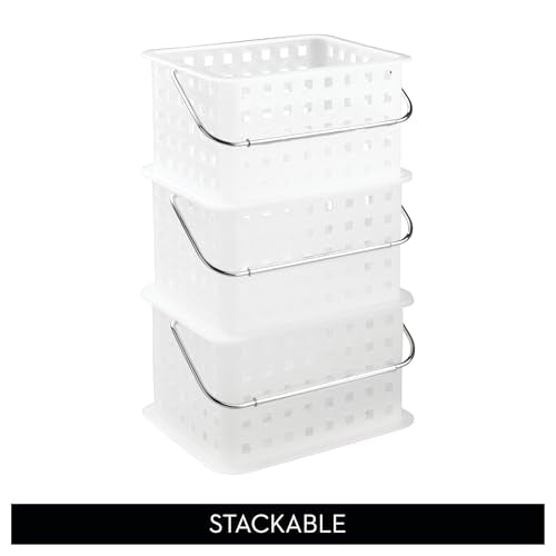 iDesign Small Shower Caddy, Clear Frost - color: Clear Frost, style: Pack of 1