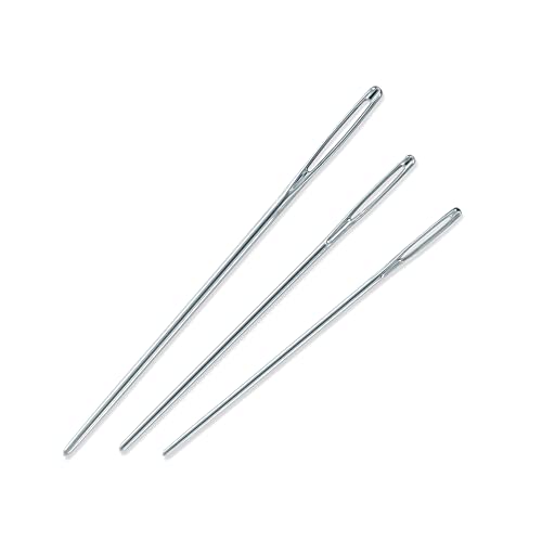 Dritz 56T1822 Tapestry Hand Needles, Size 18/22 (6-Count), Nickel - size: Size 18/22
