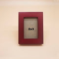 2x3 Picture Frames RED Solid Wood Frame, - color: Red, size: 2x3