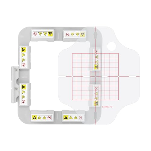 Sew Tech Magnetic Embroidery Hoop for Brother, 4x4in 100x100mm Bar SA443 - color: 4"×4" - SA443MK