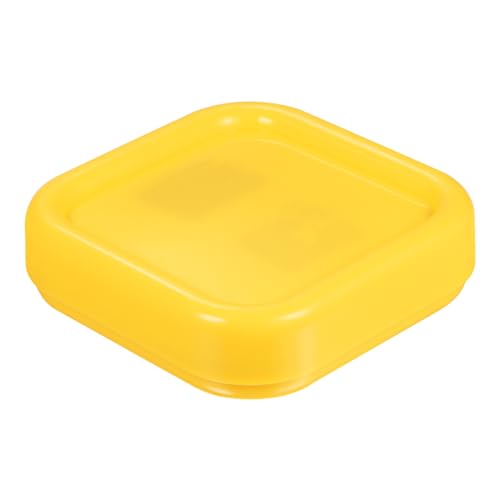 HARFINGTON Magnetic Pin Cushion Square Sewing Pin Holder Yellow - color: Yellow