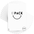 Golden State Art 16x24 White Backing Board, 10 Pack Backer Board for Print - size: 16x24