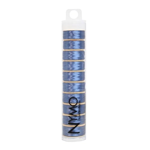 The Beadsmith Nymo Thread, Made of Nylon - size: Size D, 64 Yards, style: Royal Blue