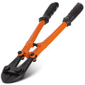 KSEIBI 141575 Small Bolt Cutters 14 inch, Heavy Duty Chrome Vanadium Wire Bolt Cutter with Soft Grip Ergonomic Handle, Ideal for Cutting Small Fences, Steel Wire, Chains, Screws, Locks, and Rivet - size: 14 Inch-350MM