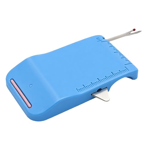 Magnetic Seam Guide for Sewing Machine - Hemmer Guide and Seam Rippers with Scale, Multi-Purpose Sewing Tool and Gadgets for Home Handicraft DIY (Blue) - color: Blue