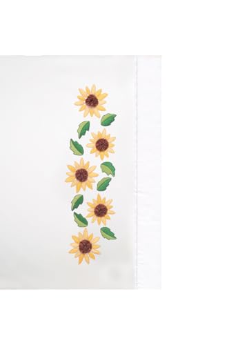Tobin Stamped Pillowcases, Sunflower Yo, 20" x 30" Embroidery Kit