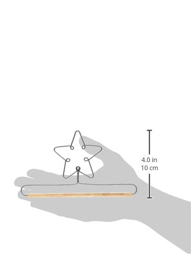 Ackfeld 66110 Star Decorative Craft Hanger, 6"