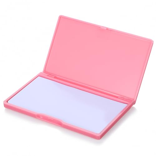 Magnetic Needle Case, Rectangle Pink Needle Holder for Sewing Knitting Crochet, Secure Embroidery Organizer, Needlepoint Accessories & Needle Minder Magnet Storage Case - color: Pink