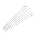 uxcell 60Pcs Beading Needles Fine Thin Long Straight Sewing Embroidery Threads Stainless Steel 1.26 Inch - size: 1.26 inch